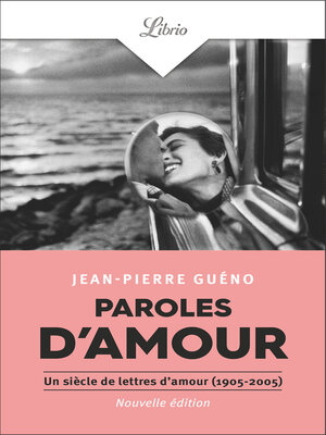 cover image of Paroles d'amour